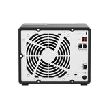 Qnap Ts-H973ax-32g 9-Bay Nas Amd Ryzen V1500b 32gb Ddr4 Sodimm 5x2.5in/3.5in Sata 6gbps + 2x2.5in U.2 Nvme Pcie Gen3 X4