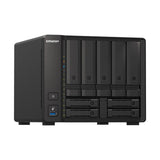 Qnap Ts-H973ax-32g 9-Bay Nas Amd Ryzen V1500b 32gb Ddr4 Sodimm 5x2.5in/3.5in Sata 6gbps + 2x2.5in U.2 Nvme Pcie Gen3 X4