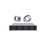 Qnap Unidad De Expansion Nas Tl-R1200s-Rp 3x Sff-8088, 12x 2.5/3.5" Sata, 2u, 89x482x534 Mm