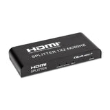 Qoltec 51797 Divisor Hdmi Activo 2 X Hdmi 4k X 2k  6gb/S  60hz