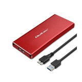 Qoltec 51831 Enclosure M.2 Ssd Drive Sata Ngff Usb 3.0 Super Speed 5gb S 2tb Red
