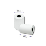 Qoltec 51899 Papel Termico  57 X 16 55g / M2 10 Pcs. Bpa Free