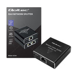 Qoltec 52249 Switch No Administrado Negro