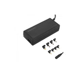 Qoltec Adaptador De Corriente Universal Automático 90w 8 Complementos + Cable De Alimentación