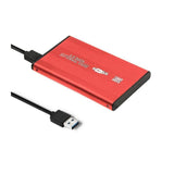 Qoltec Caja Externa Para 2.5 Sata3 Hdd / Ssd  Usb3.0  Rojo