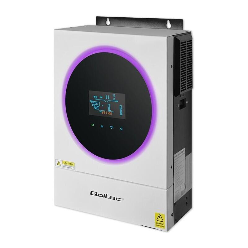Hybrydowy Inwerter Solarny Off-Grid 6kva 6kw 120a Mppt Lcd Wi-Fi Bms Sinus