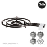 Quemador Gas Butano/Propano Ø60cm 3 Fuegos. Vaello