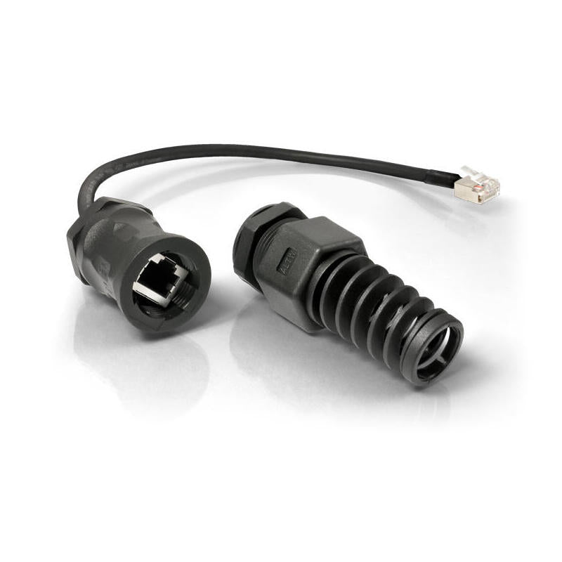 Quwireless Qrj45 Cable De Red Negro 0,16 M