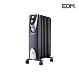 Radiador Modelo "Black Edition" - Sin Aceite - (8 Elementos) - 1500w - Edm