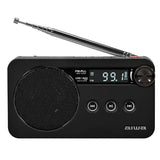 Radio Aiwa Rs-77pll Bk Negra  Portátil