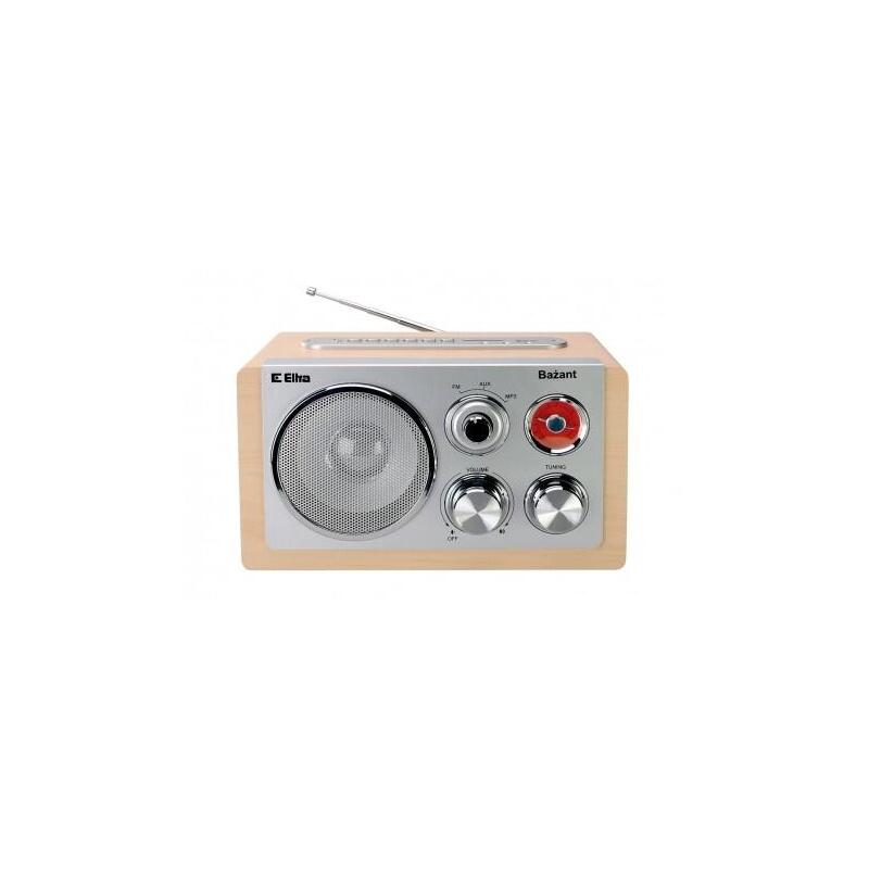 Radio Bazant Usb Jasny Buk