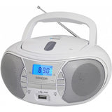 Radio Con Reproductor Cd Spt 2700 Blanco Cd//Bt/Mp3/Usb/Radio Fm