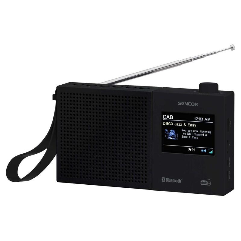 Radio Cyfrowe Dab+,Fm Rds Srd 7790b Lcd 2,4 Bluetooth Batería