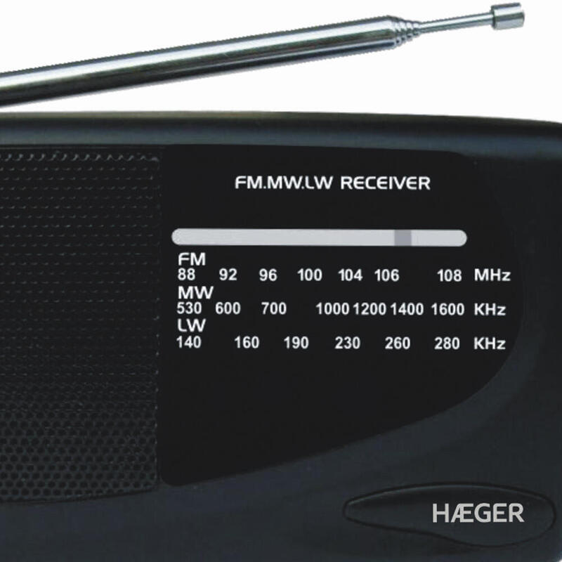 Rádio Haeger Handy Am/Fm/Lw Multi