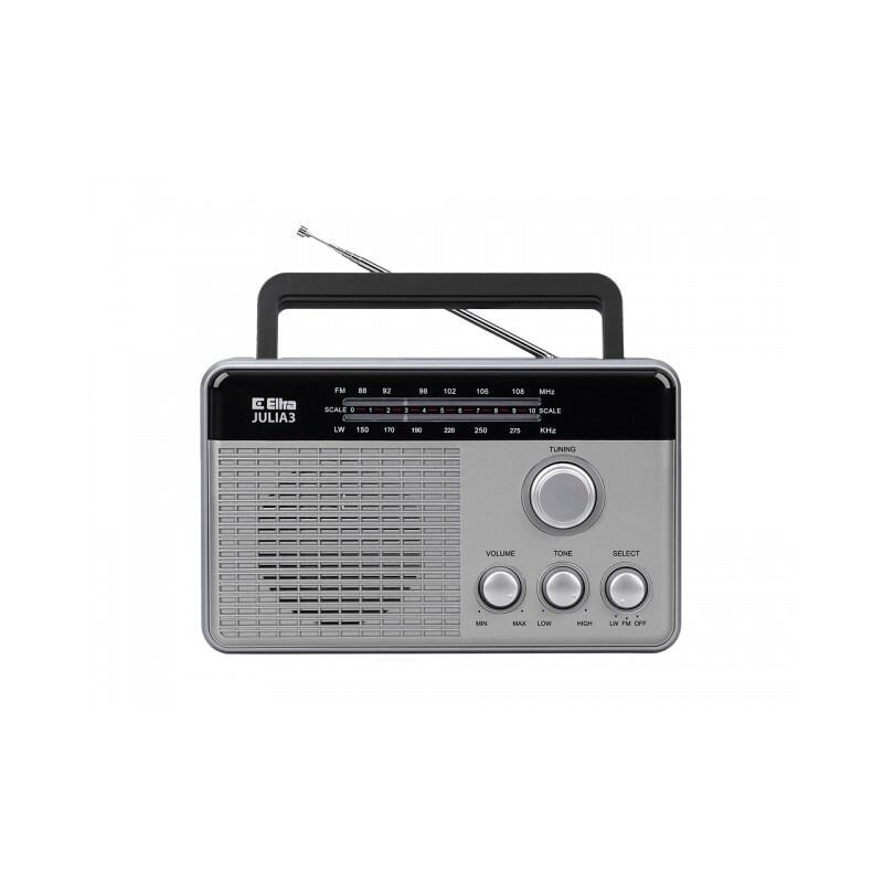 Radio Julia 3 Plateado