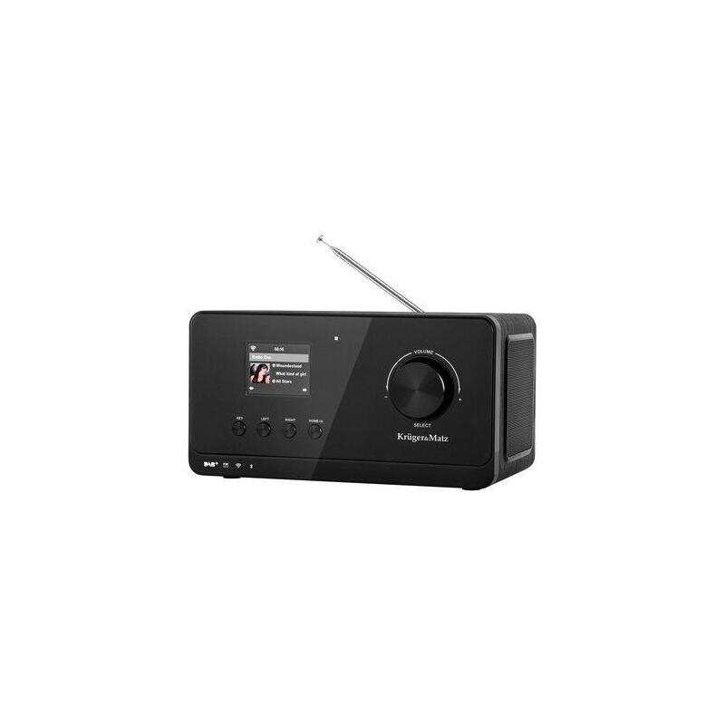 Radio Krüger&Matz Km0816.1 Por Internet Negro + Fm
