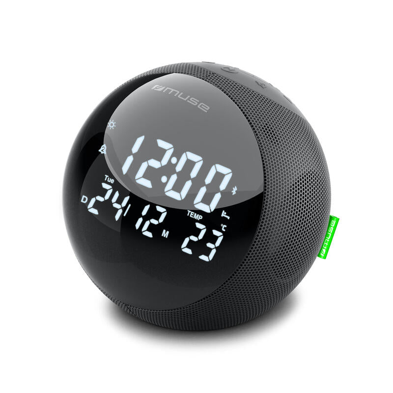 Radio Muse M-197 Bt Clock  Black