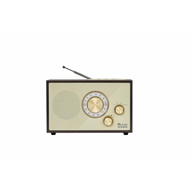 Radio Or Slowik Usb/Bt Ciemny Braz