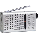 Radio Portátil Daewoo Dw1037 Plateada