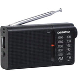 Radio Portátil Daewoo Dw1119 Negra