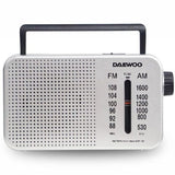 Radio Portátil Daewoo Dw1122 Plata