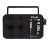 Radio Portátil Daewoo Dw1123 Negra