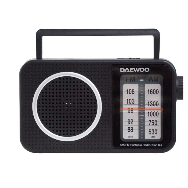 Radio Portátil Daewoo Dw1124 Negra