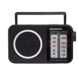Radio Portátil Daewoo Dw1124 Negra