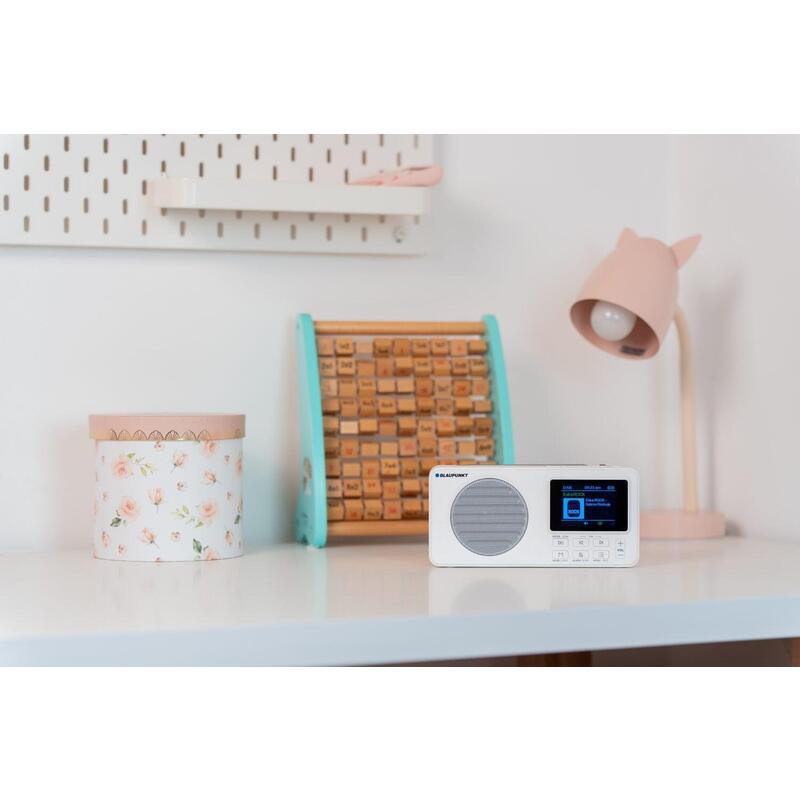 Radio Przenosne Blaupunkt Dab Dr6wh, Bialy