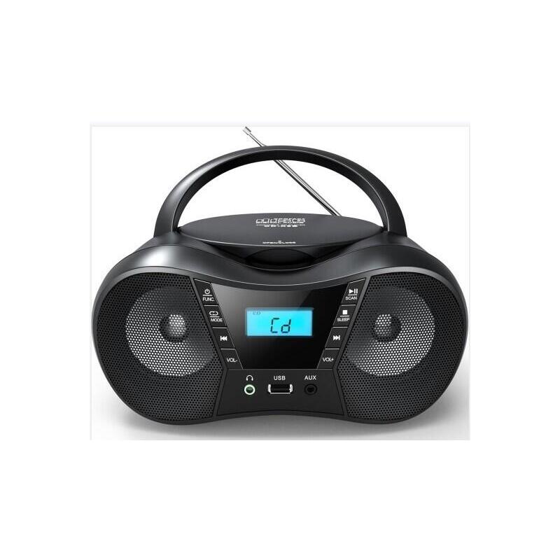 Radioreproductor Cd Lila2 Usb/Bt Negro