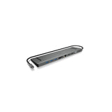 Raidsonic Ib-Dk2106-C Base Para Portátil Y Replicador De Puertos Alámbrico Usb 3.2 Gen 1 (3.1 Gen 1) Type-C Gris