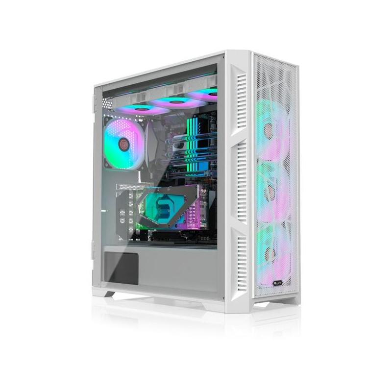 Raijintek Case M.Tower Ponos Ultra White Ms 4 Argb Fan*4 Type C Usb3.0