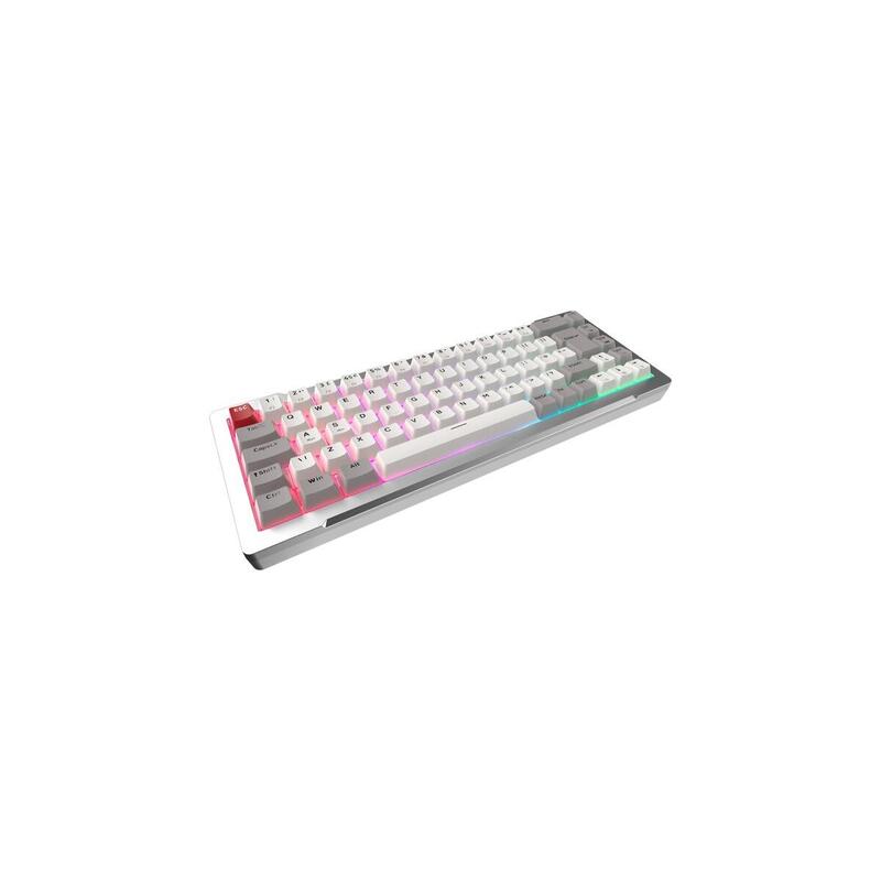 Raijintek Mga-68, Teclado Para Juegos Plateado, Disposición De, Hejin Magnetic Yellow 0r40b00276