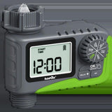 Rainpoint Itv105 Gris Y Verde - Temporizador De Manguera