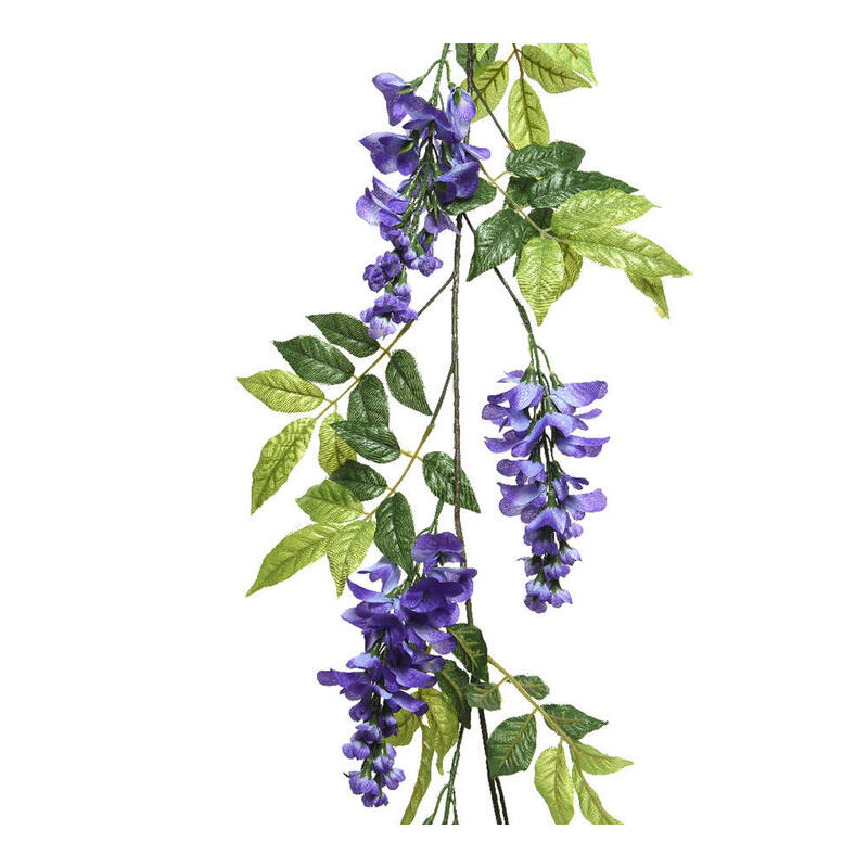Rama Artificial Wisteria (Glicina) Lila 150cm
