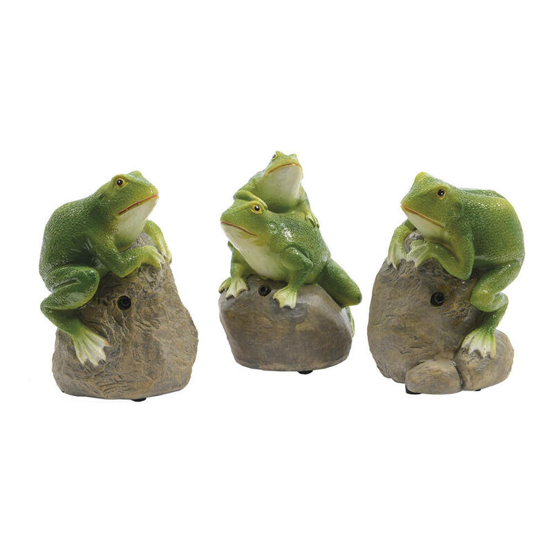 Rana Con Sensor Y Sonido 3 Modelos Surtidos 8x7.4x11.5cm Euro/U