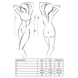 Body Rania  Negro Talla (Interno):S/M