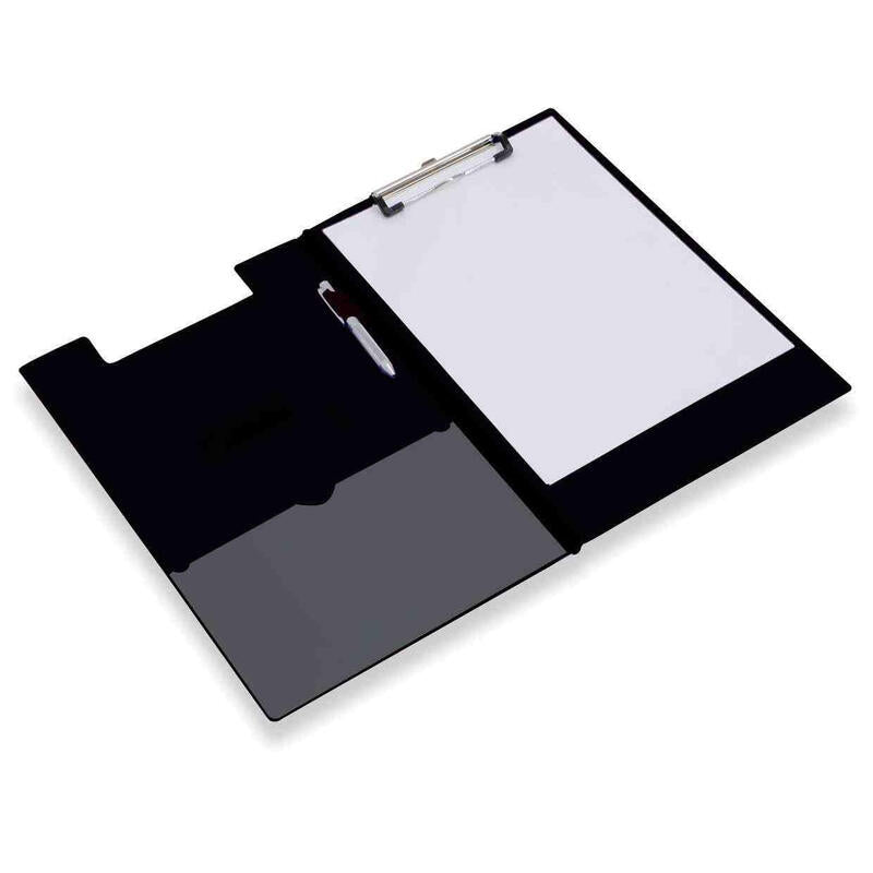 Rapesco Foldover Clipboard Organizador Personal Pvc Negro