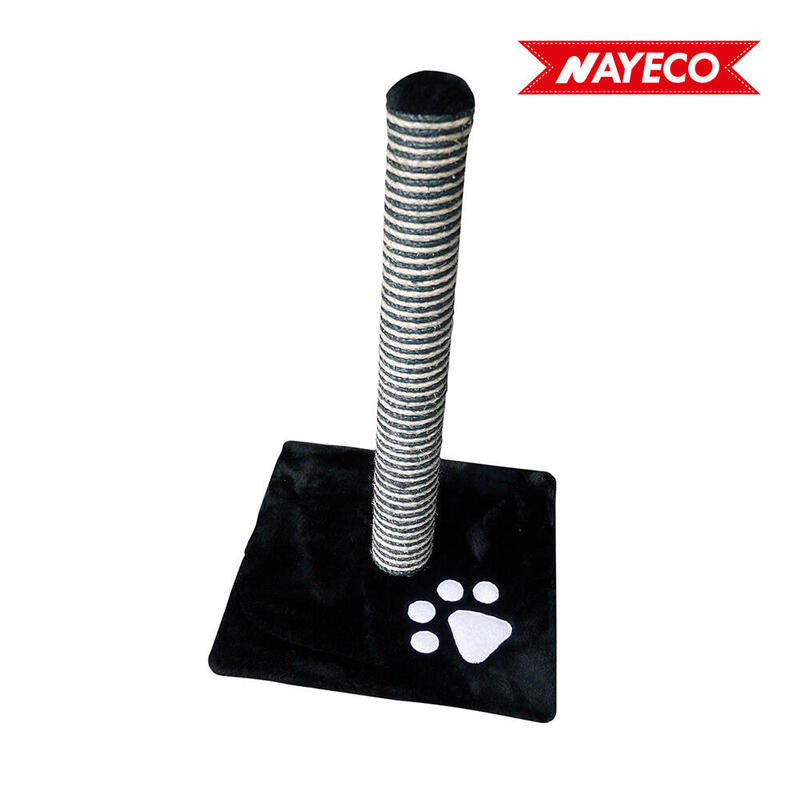 Rascador Savanna Poste Negro 63x40x40cm Nayeco