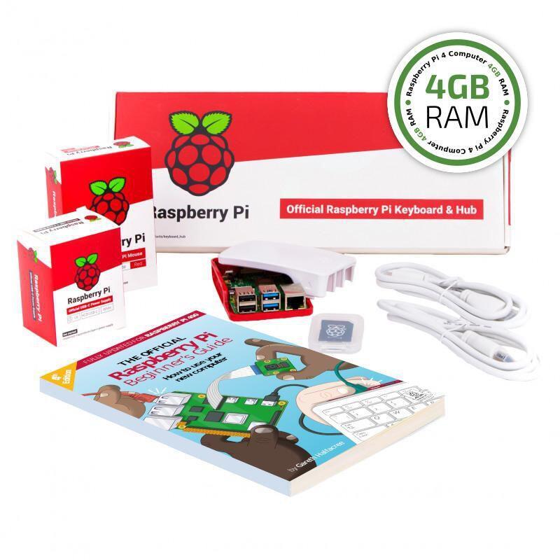 Raspberry Pi4b-4gb Full Kit  With Case