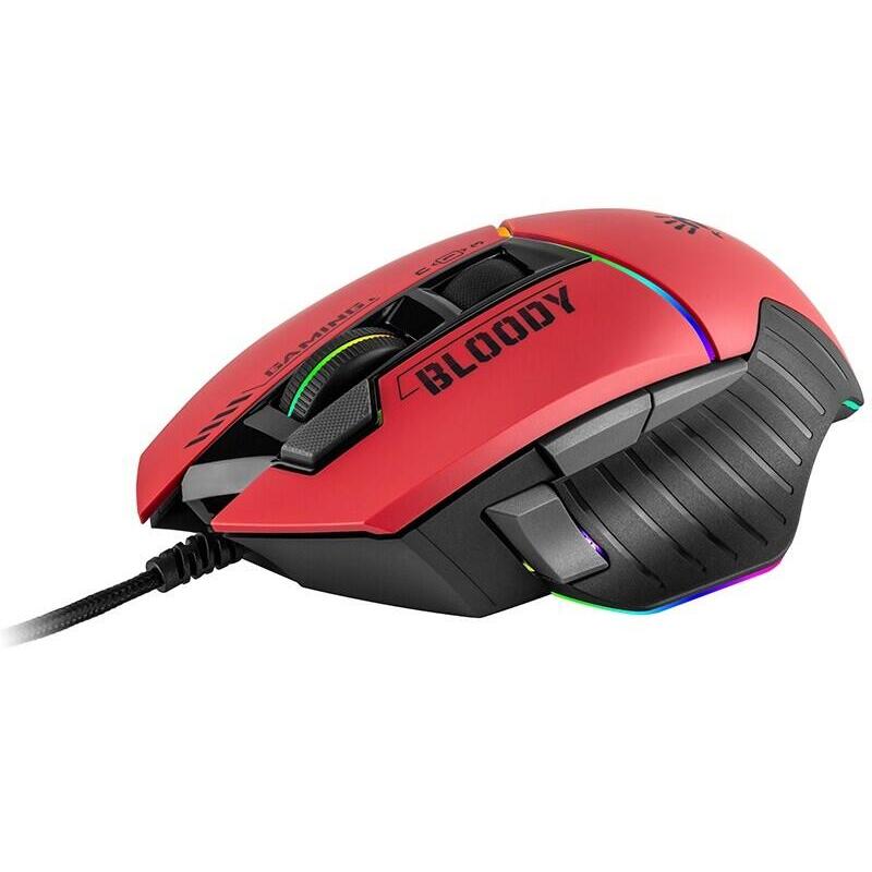 Ratón A4tech Bloody W95max Usb Sports Rojo Wired