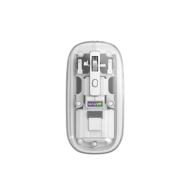 Ratón Biurowa Pris M B10 Wireless Blanca