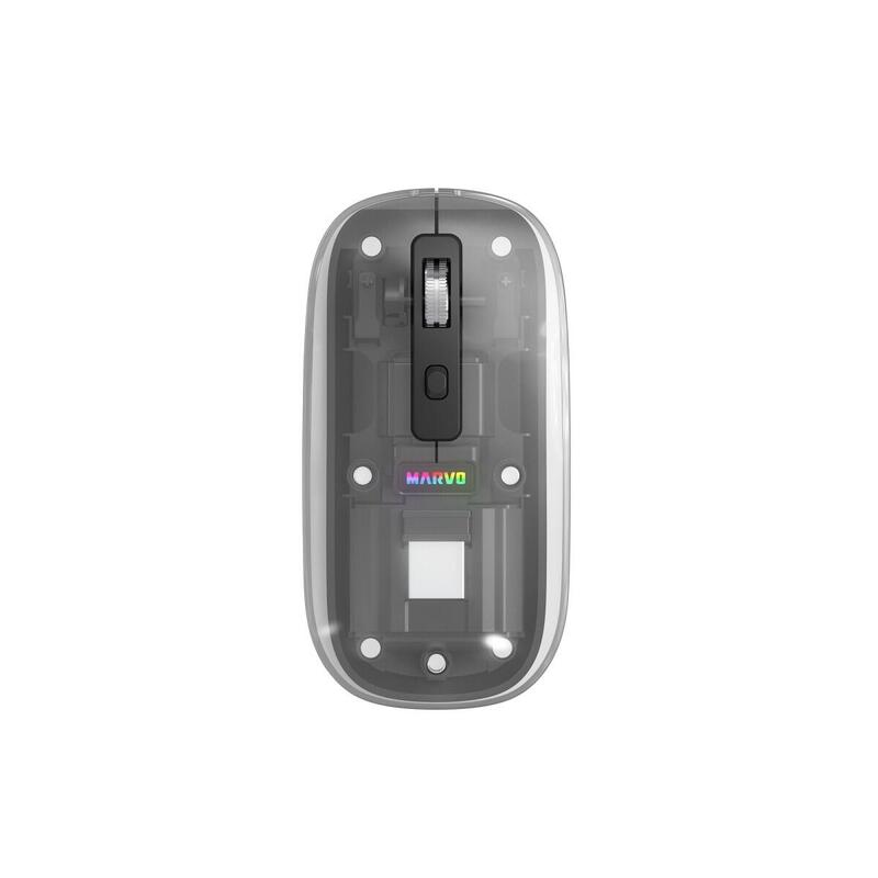 Ratón Biurowa Pris M B10 Wireless Negra