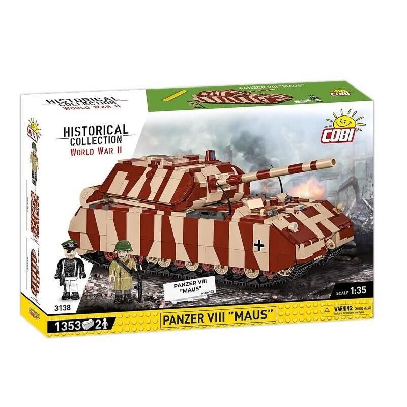 Ratón Cobi Panzer Viii, Juguete De Construcción Escala 1:35 Cobi-3138