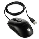 Ratón Hp X900 Óptico 1000dpi Scroll + 3 Botones Usb Negro Con Cable