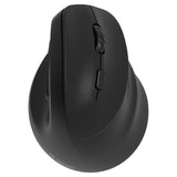 Ratón Inalámbrico Ergonómica Prawode Mano,Batería Dual Wl+Bt