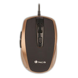 Ratón Ngs Tick Gold Hasta 1600 Dpi Oro Y Negro