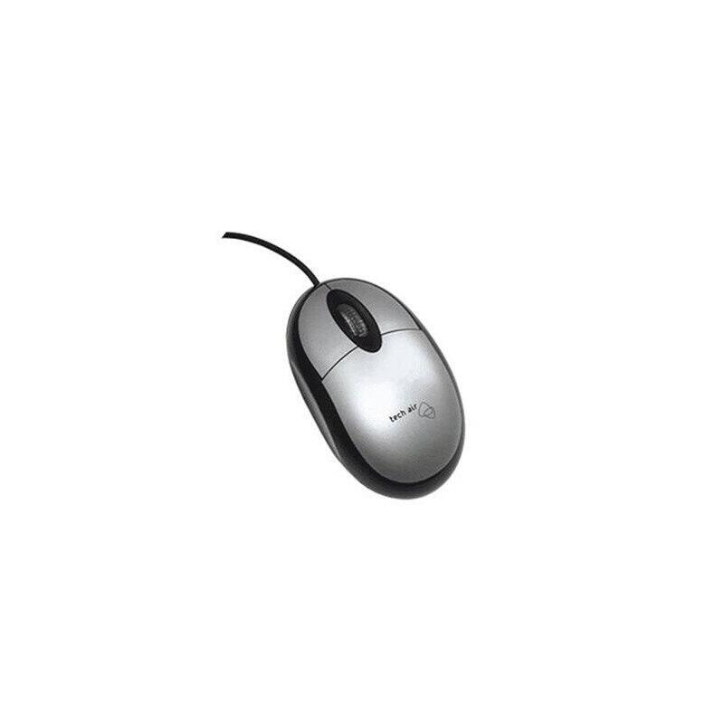 Raton Optico Techair Xm301bv2 Plata/Negro