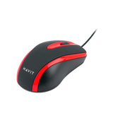 Ratón Universal Havit Hv-Ms753 (Negro/Rojo)