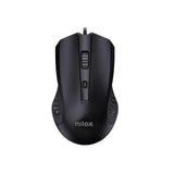 Ratón Usb Con Cable, Negro - Nilox